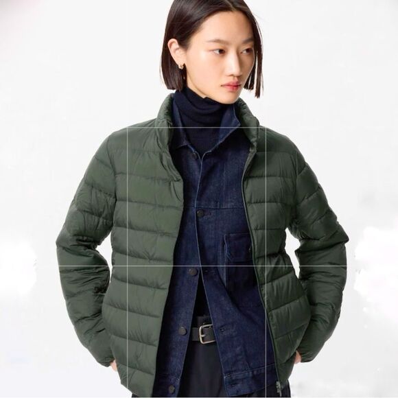 Uniqlo Women’s Down Green Lightweight Puffer Jacket - Picture 2 of 7
